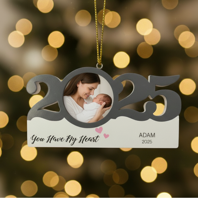 Custom Personalized Photo Ornaments