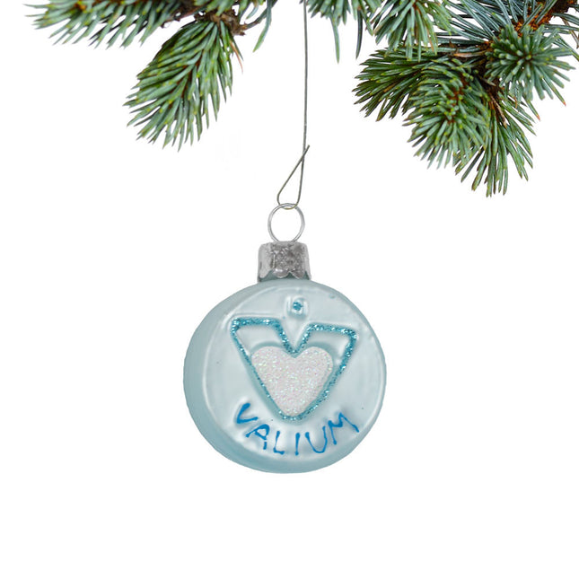 personalized personalized valium christmas ornament – Christmas ornament, holiday tree decoration or gift