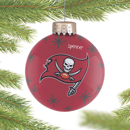 decorative personalized tampa bay buccaneers 2022 ball christmas ornament – Christmas ornament, holiday tree decoration or gi