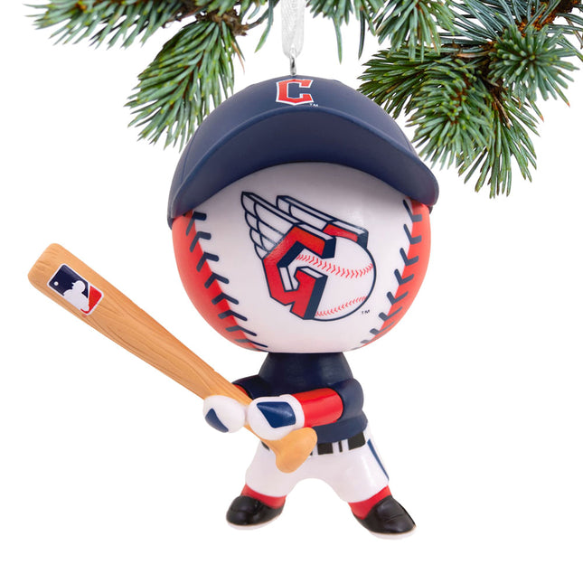 custom hallmark cleveland guardians bouncing buddy christmas ornament – Christmas ornament, holiday tree decoration or gift