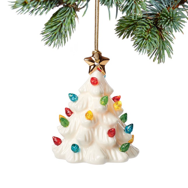 keepsake lenox treasured traditions lit tree christmas ornament – Christmas ornament, holiday tree decoration or gift