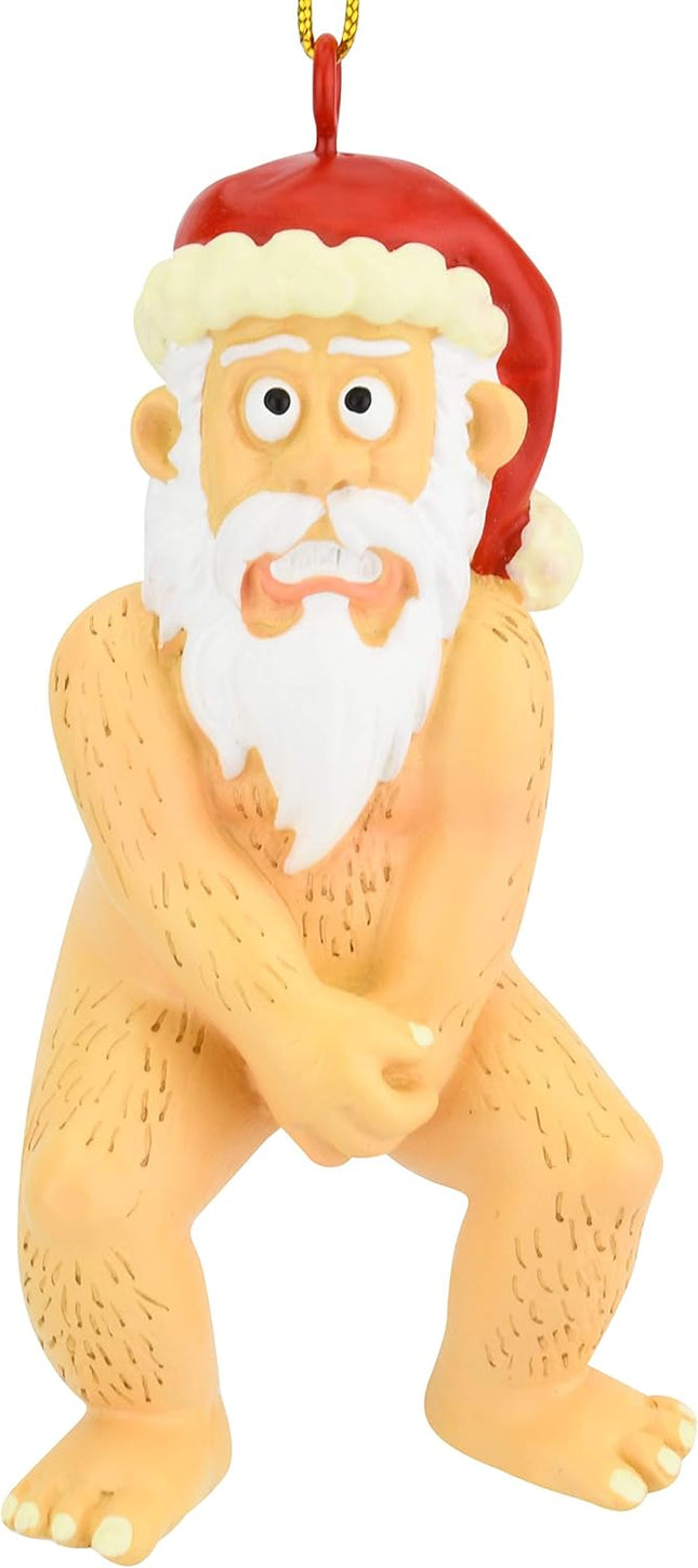 Naked Santa Keepsake Ornament