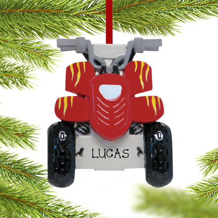 keepsake personalized all terrain vehicle christmas ornament – Christmas ornament, holiday tree decoration or gift