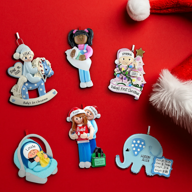 Baby’s First Christmas Ornaments