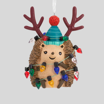 Hedgehog Christmas Licensed Ornament