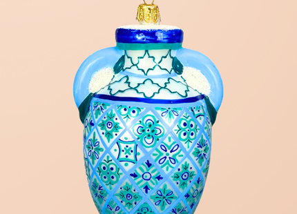 Napoli Vase Polish Glass Ornament