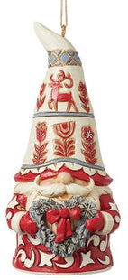 Nordic Noel Gnome w/ Heart Ornament