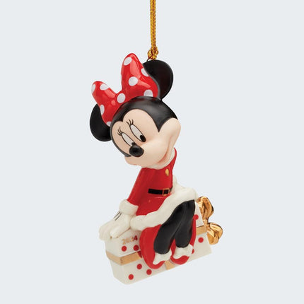2024 Dated Minnie with Gift Ornament created by LENOX and designed by Ornament Shop