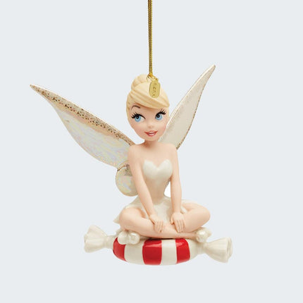 2024 Dated Tinker Bell on Peppermint Ornament created by LENOX and designed by Ornament Shop