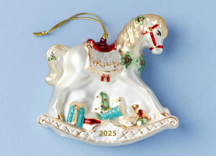 Vintage Rocking Horse Christmas Ornament