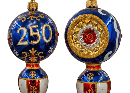 Commemorative USA 250th Birthday Ornament