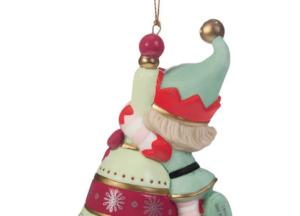 Precious Moments Christmas Elf Bell Ornament