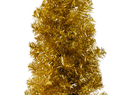 2' Gold Tabletop Pencil Tree with Plastic Stand, 93 Tips, Dia 12"