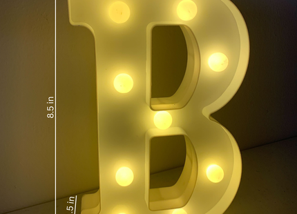 Letter Light | B