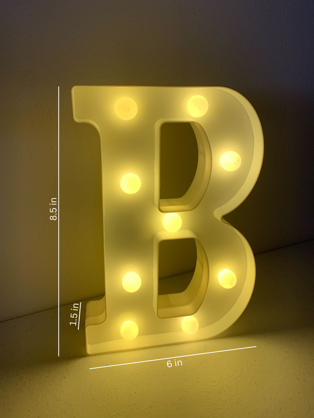 Letter Light | B