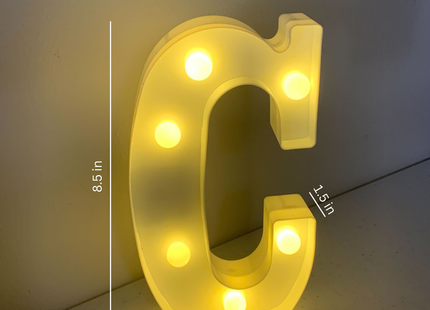 Letter Light | C