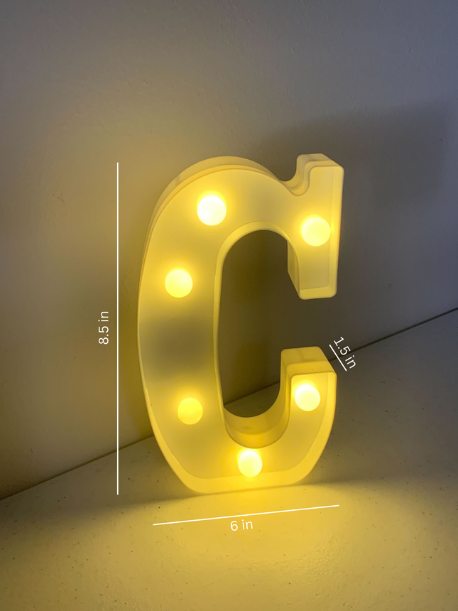 Letter Light | C
