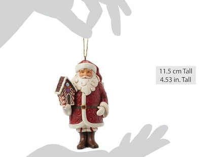Gingerbread Santa Christmas Ornament