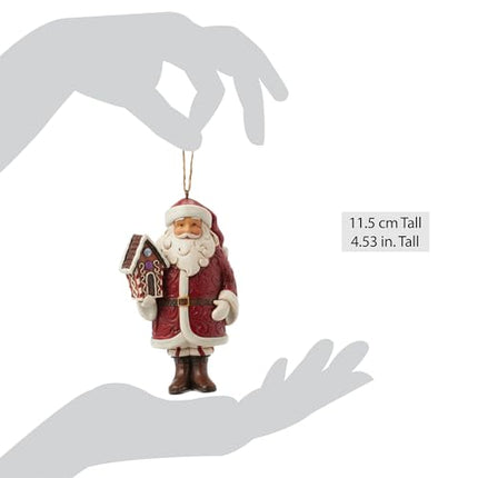 Gingerbread Santa Enesco Christmas Ornament