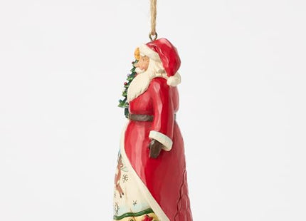Santa Vintage Christmas Custom Ornament | Enesco Xmas Ornament