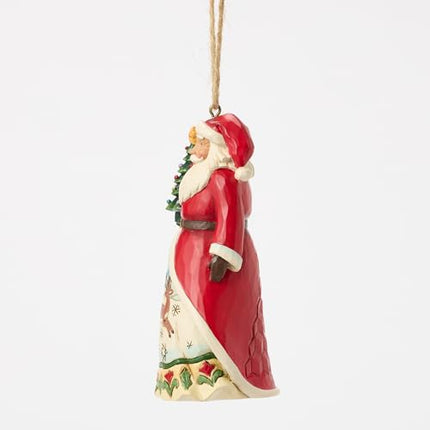 Santa Vintage Christmas Custom Ornament | Enesco Xmas Ornament
