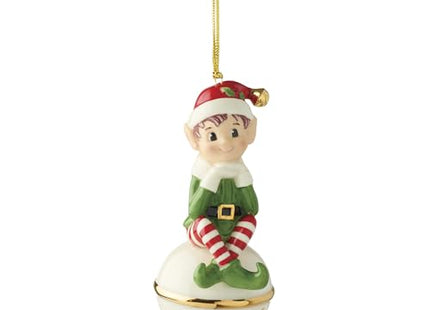 Christmas Elf Bell Ornament