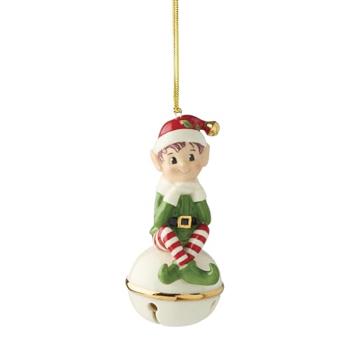 Christmas Elf Bell Ornament