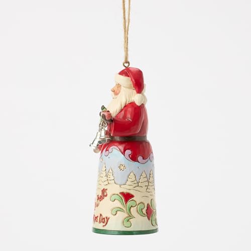 Santa I heard the Bells| Enesco Xmas Ornament
