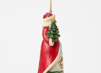 Santa Vintage Christmas Custom Ornament | Enesco Xmas Ornament