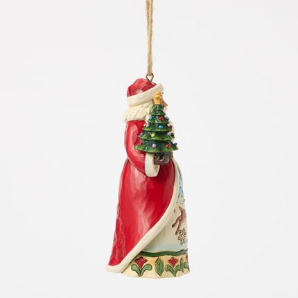 Santa Vintage Christmas Custom Ornament | Enesco Xmas Ornament