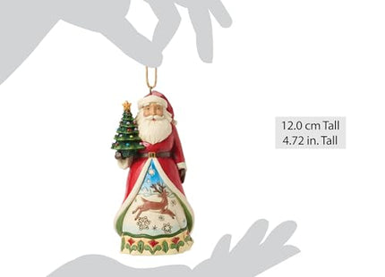 Santa Vintage Christmas Custom Ornament | Enesco Xmas Ornament