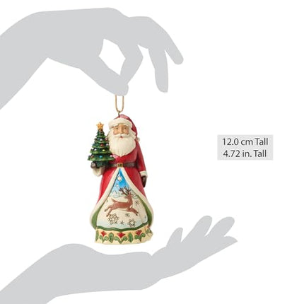 Santa Vintage Christmas Custom Ornament | Enesco Xmas Ornament