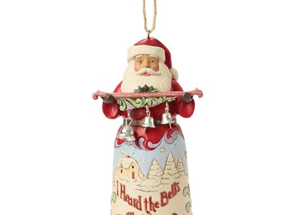 Santa I heard the Bells| Enesco Xmas Ornament