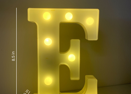Letter Light | E