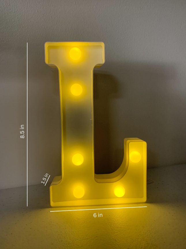 Letter Light | L
