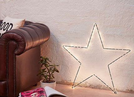 Large 120 LED Lighted Star Frame