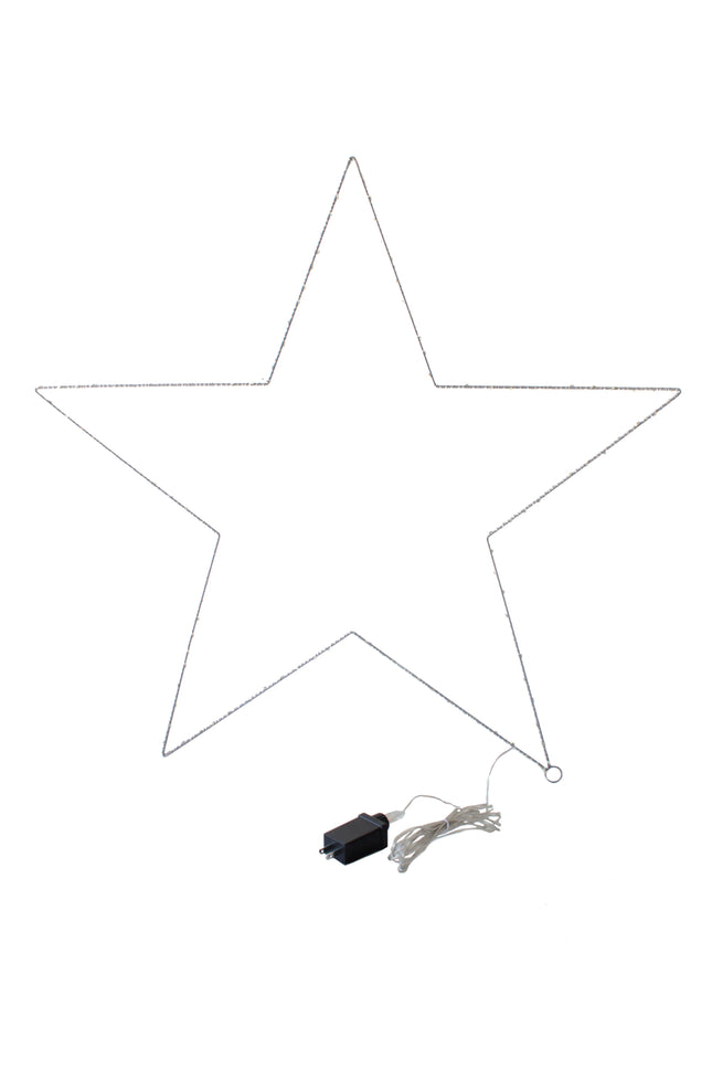 Large 120 LED Lighted Star Frame