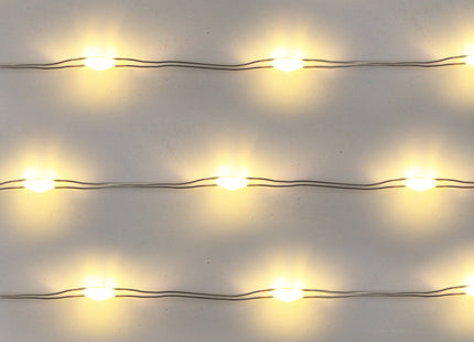 Pack of 10 Twinkle LED Bottle Cork Lights - Warm White (Bottle Not Included)