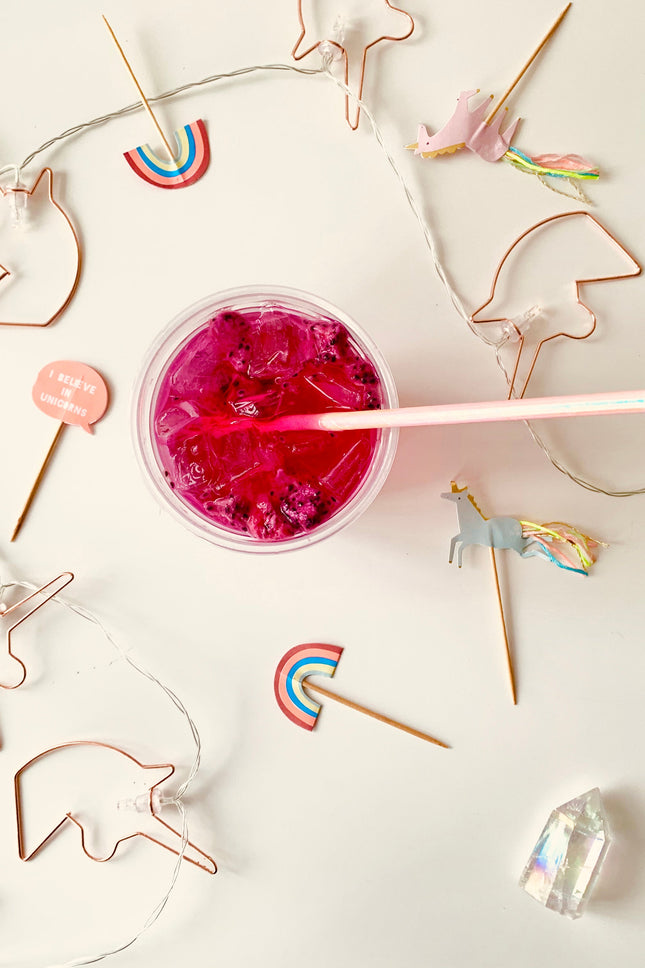 Rose Gold Unicorn String Lights - Battery Operated