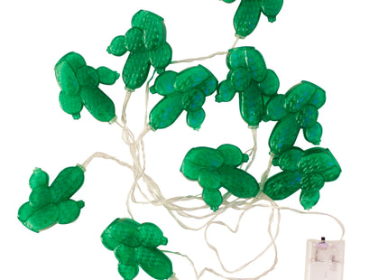 10 LED with Cactus Battery Operated String Light - Warm White