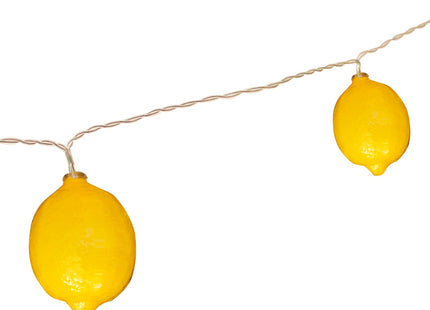 10 LED Battery Operated String Light with Lemon - Warm White
