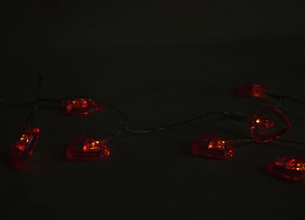 10 LED Heart String Lights Valentine's Day
