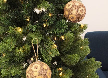 10CM POLKA DOTS BALL (2 PCS)