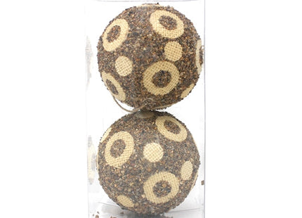 10CM POLKA DOTS BALL (2 PCS)
