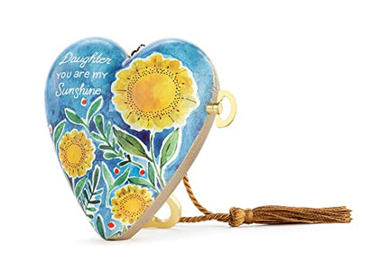 Daughter Musical Art Heart Custom Ornament | Demdaco Xmas Ornament