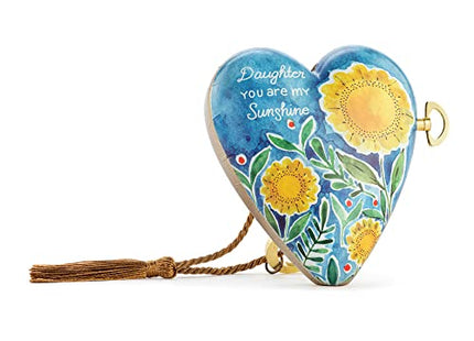 Daughter Musical Art Heart Custom Ornament | Demdaco Xmas Ornament
