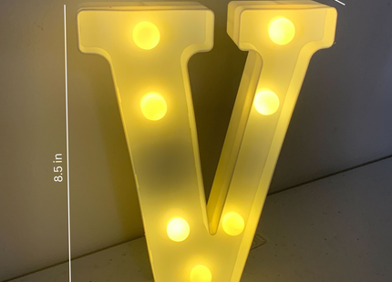 Letter Light | V