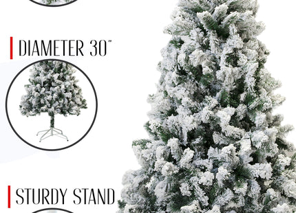 Perfect Holiday Snow Flocked Christmas Tree