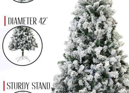 Perfect Holiday Snow Flocked Christmas Tree
