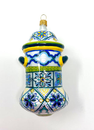 Italian Cookie Jar Holiday Polish Glass Christmas Ornament G designed by Kenzies of London and by Personalized Ornamentshop